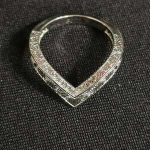 Elegant 925 Strong Silver Women's Stackable Ring